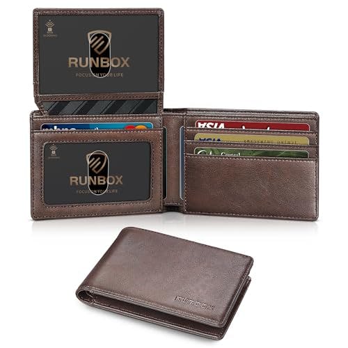 Slim RFID Leather Wallet