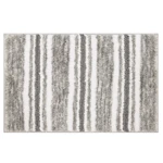 Texture Striped Bath Rug