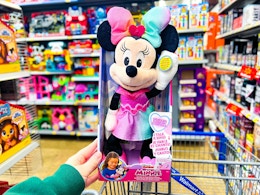 Minnie Mouse Sing and Sparkle Plush, Only $12 at Walmart (Reg. $15) card image