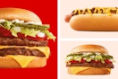 sonic cheeseburger and coney dog