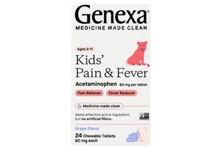 Genexa Kids' Acetaminophen Tablets