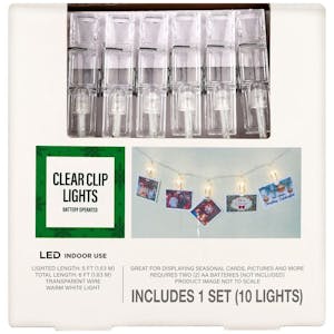 Clear Clip LED Lights