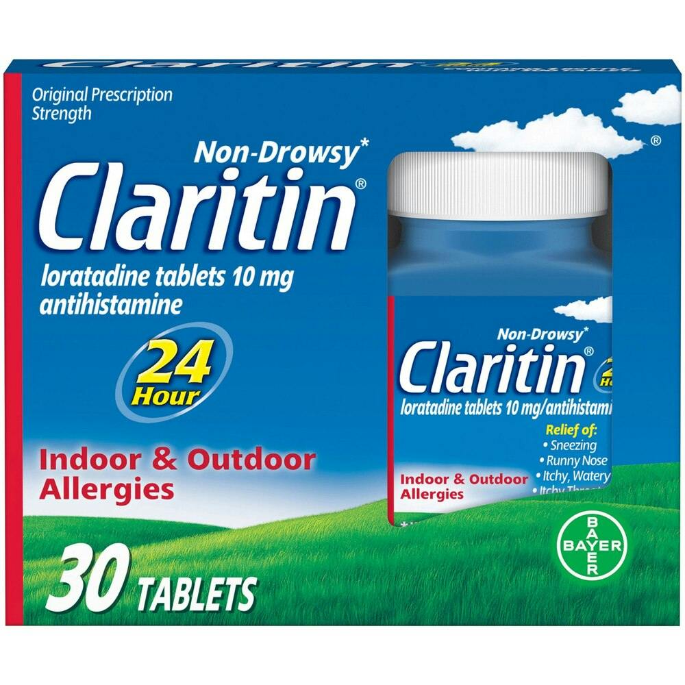 Claritin® Allergy Tablets 30-Pack