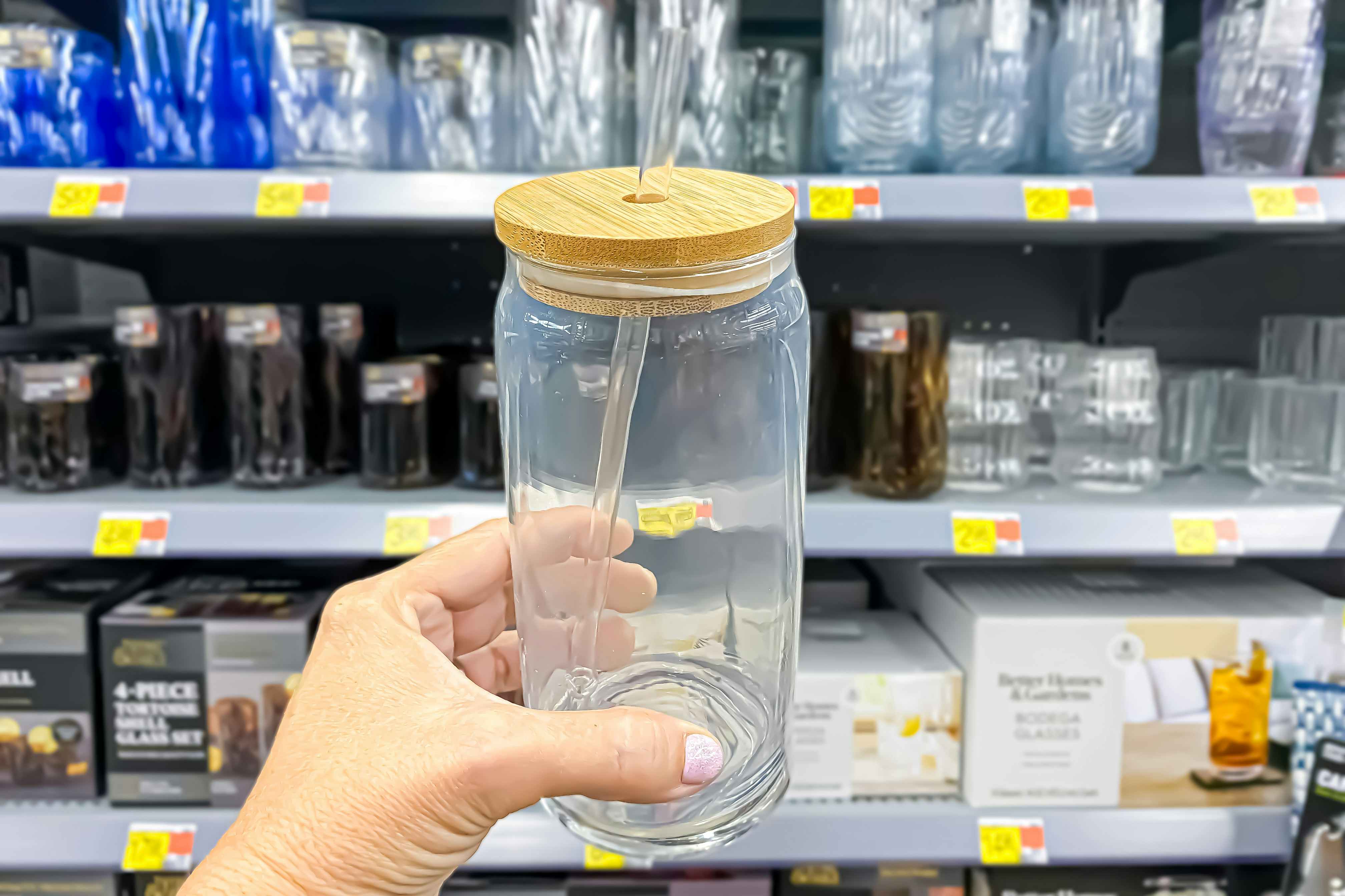Will Sell Out — Glass Tumbler 4-Pack at Walmart for Just $8