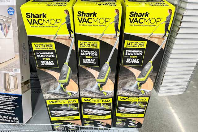 $49 Shark Vacmop and $139 Robot Vacuum at Walmart card image