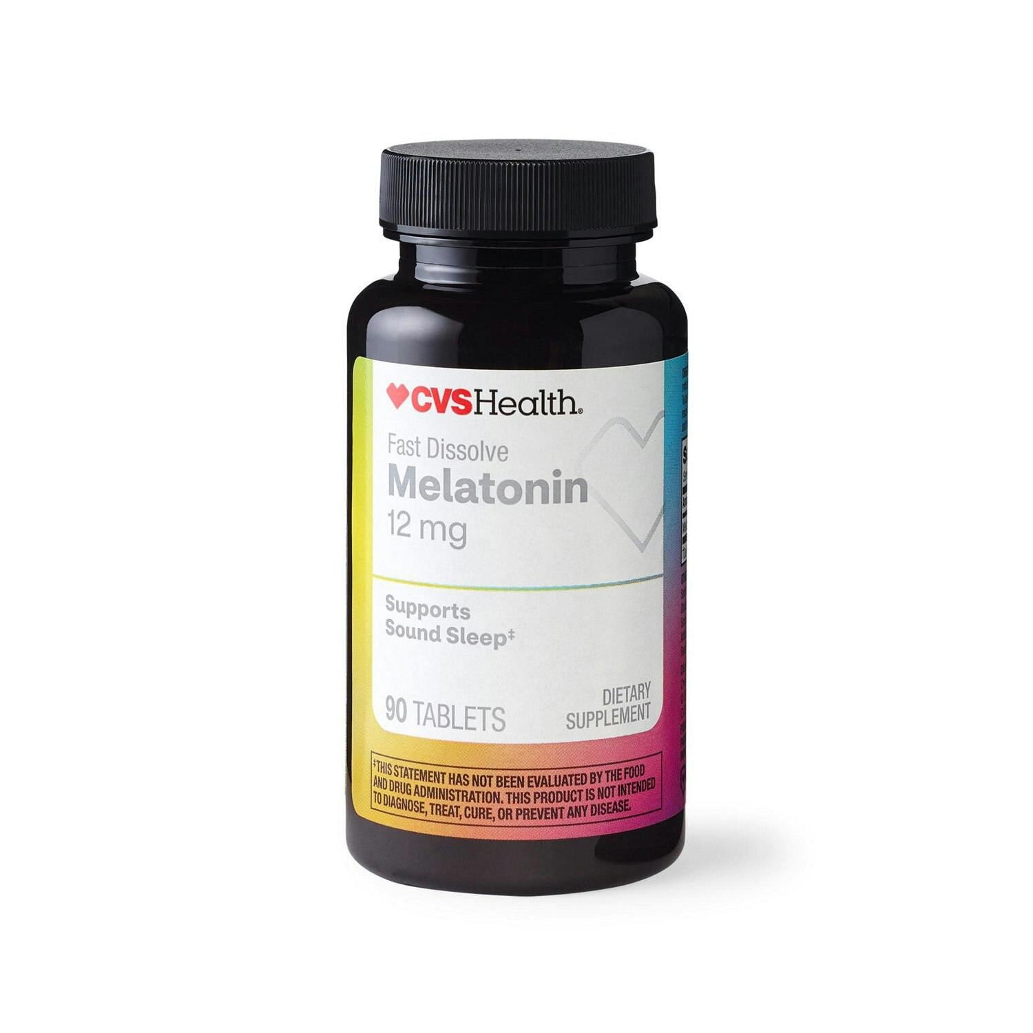 2 CVS Melatonin Tablet Bottles