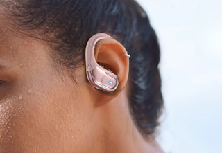 rose pink ear buds