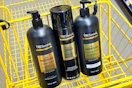 Tresemme products in a yellow shopping cart