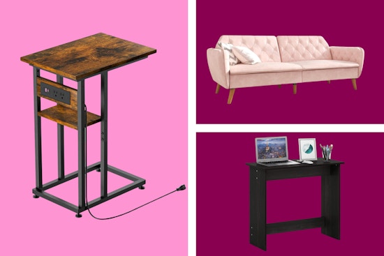 furniture in a collage 