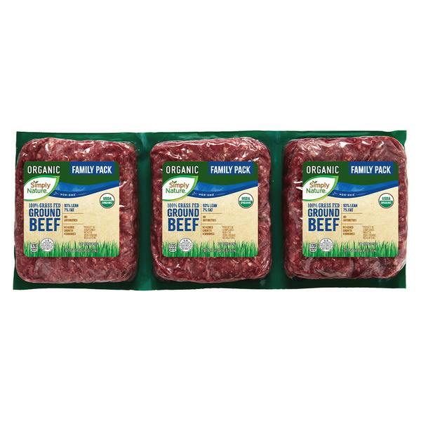 Simply Nature Organic Ground Beef