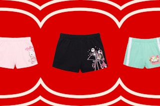 Hello Kitty, Nightmare before Christmas & Squishmallow Character Fleece Shorts for Kids'