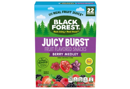 2 Black Forest Fruit Snacks Boxes