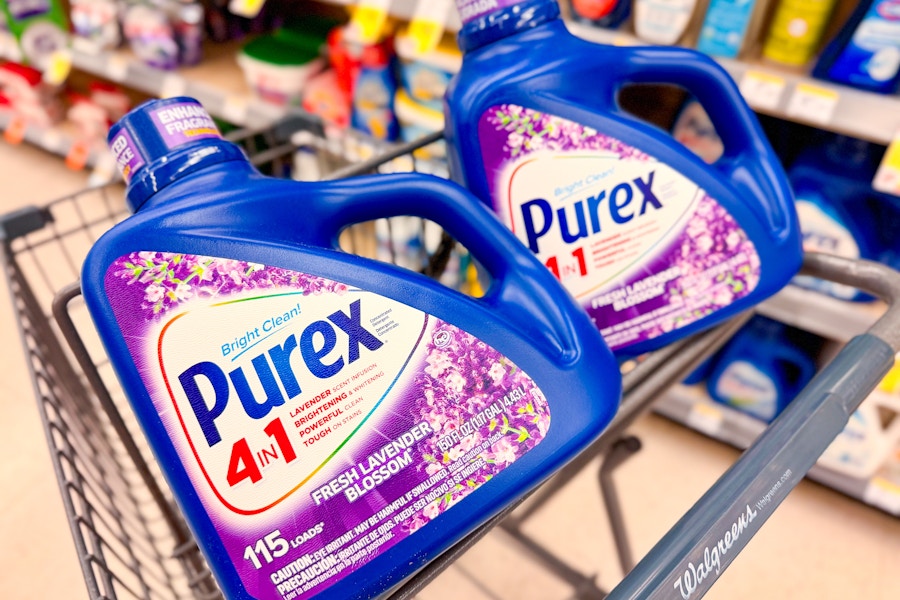 purex liquid laundry detergent walgreens