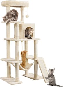 Yaheetech Plush Cat Tree