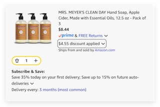 Mrs. Meyer-s hand soap