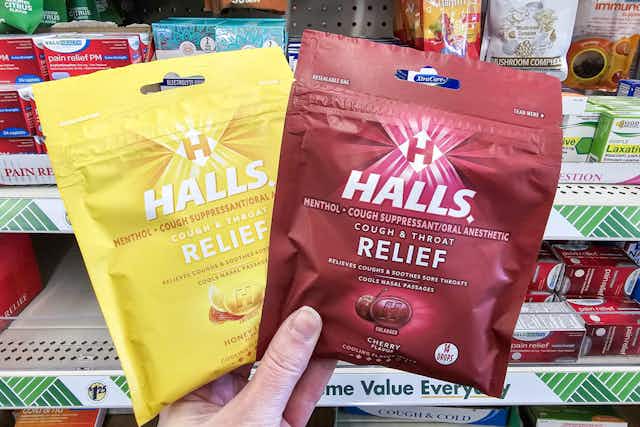 Halls Cough Drops, Only $0.75 at Dollar Tree card image