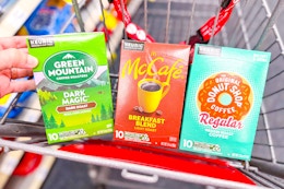 McCafe, Green Mountain, and La Columbe Coffee Pods, Just $5.99 at CVS card image