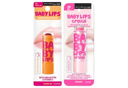 2 Maybelline Baby Lip Products