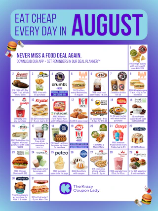 August Cheap Eats 2026