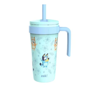 Zak Designs Bluey Straw Tumbler