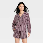 Auden Women's Satin Pajama Set