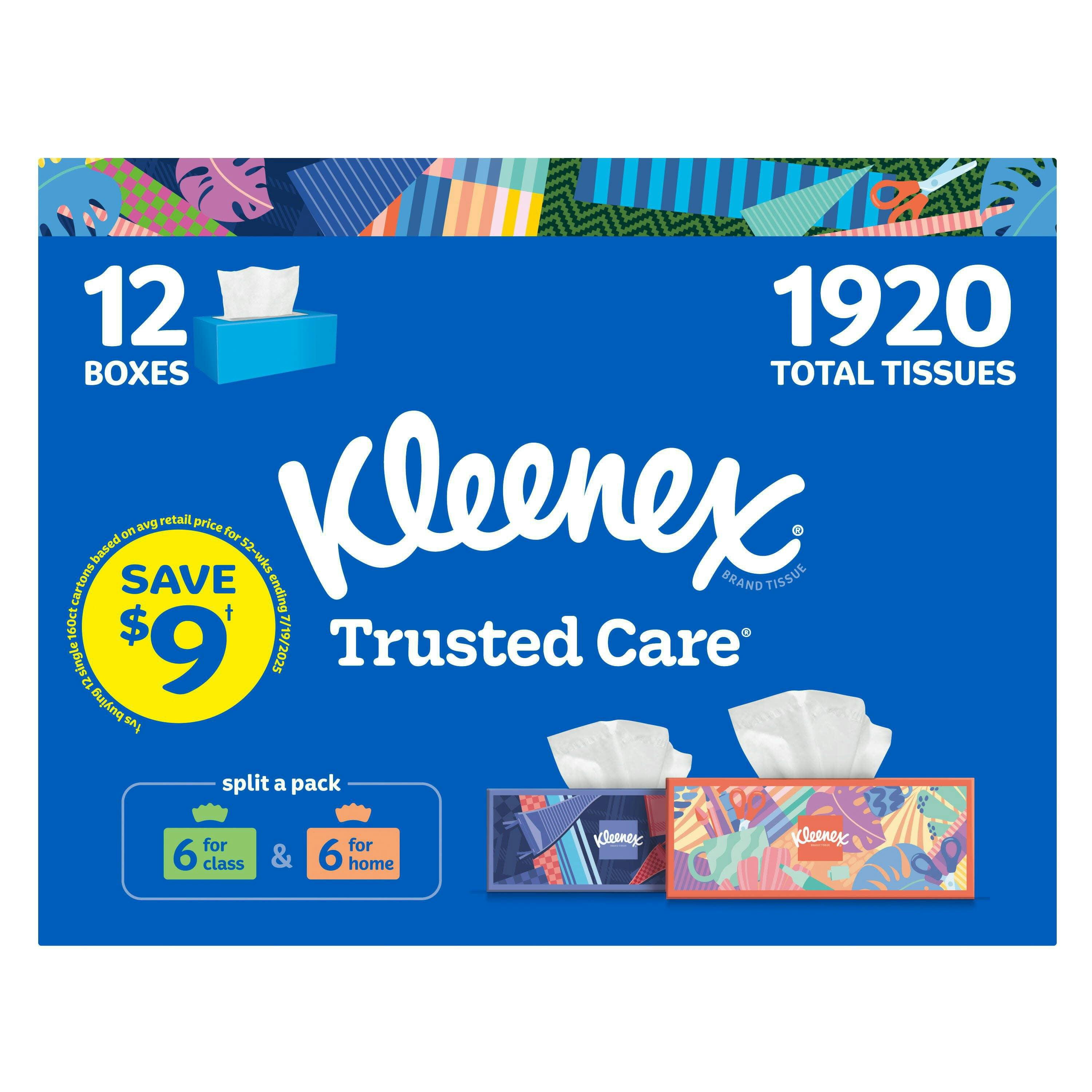 Kleenex Facial Tissues Bundle 12-Pack