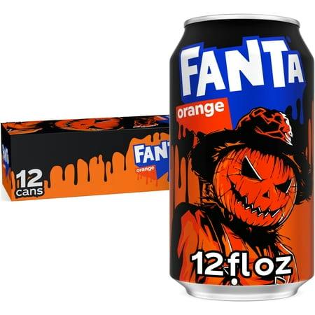 Fanta Orange Soda 12-Pack