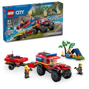 Lego City Fire Truck Rescue Boat