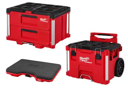 3 Milwaukee Packout Items