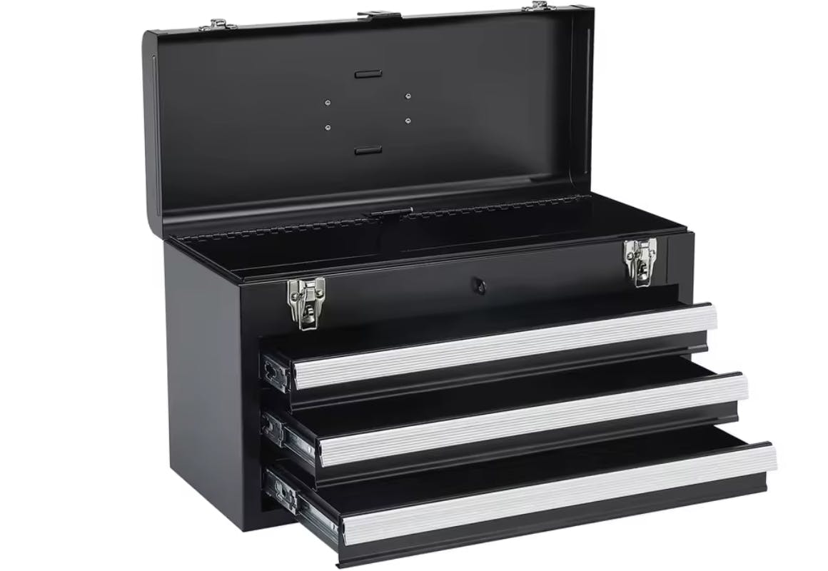 SucceBuy Metal Tool Box