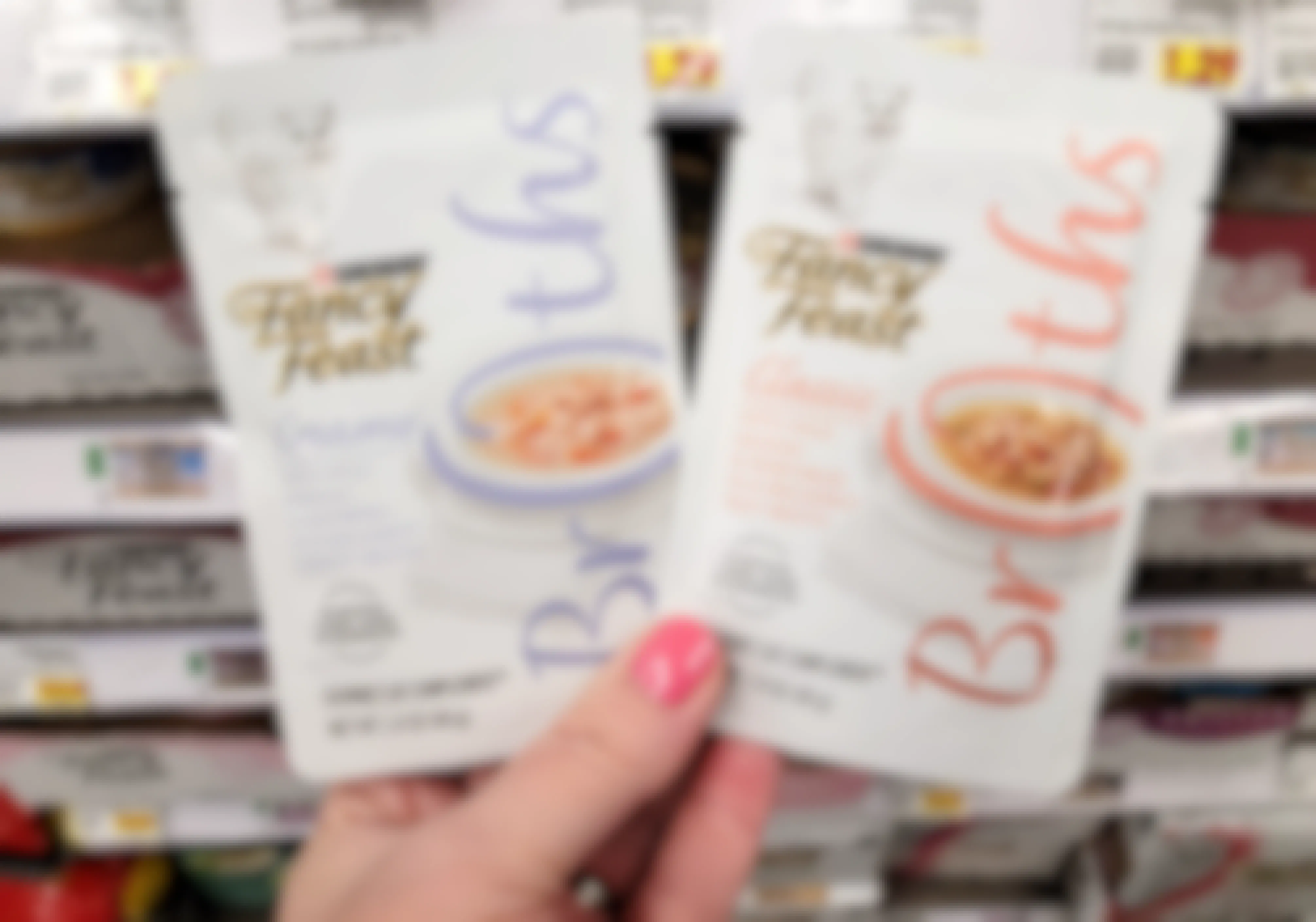 Purina Fancy Feast Broths, Only $0.54 With Kroger Digital Coupon & Ibotta