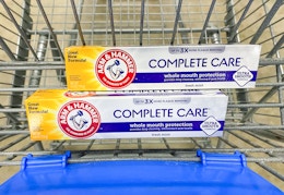 Get Arm & Hammer Toothpaste for $1.98 at Walmart (Reg. $3.98) card image