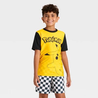 Kids' Pokemon Rash Guard Top