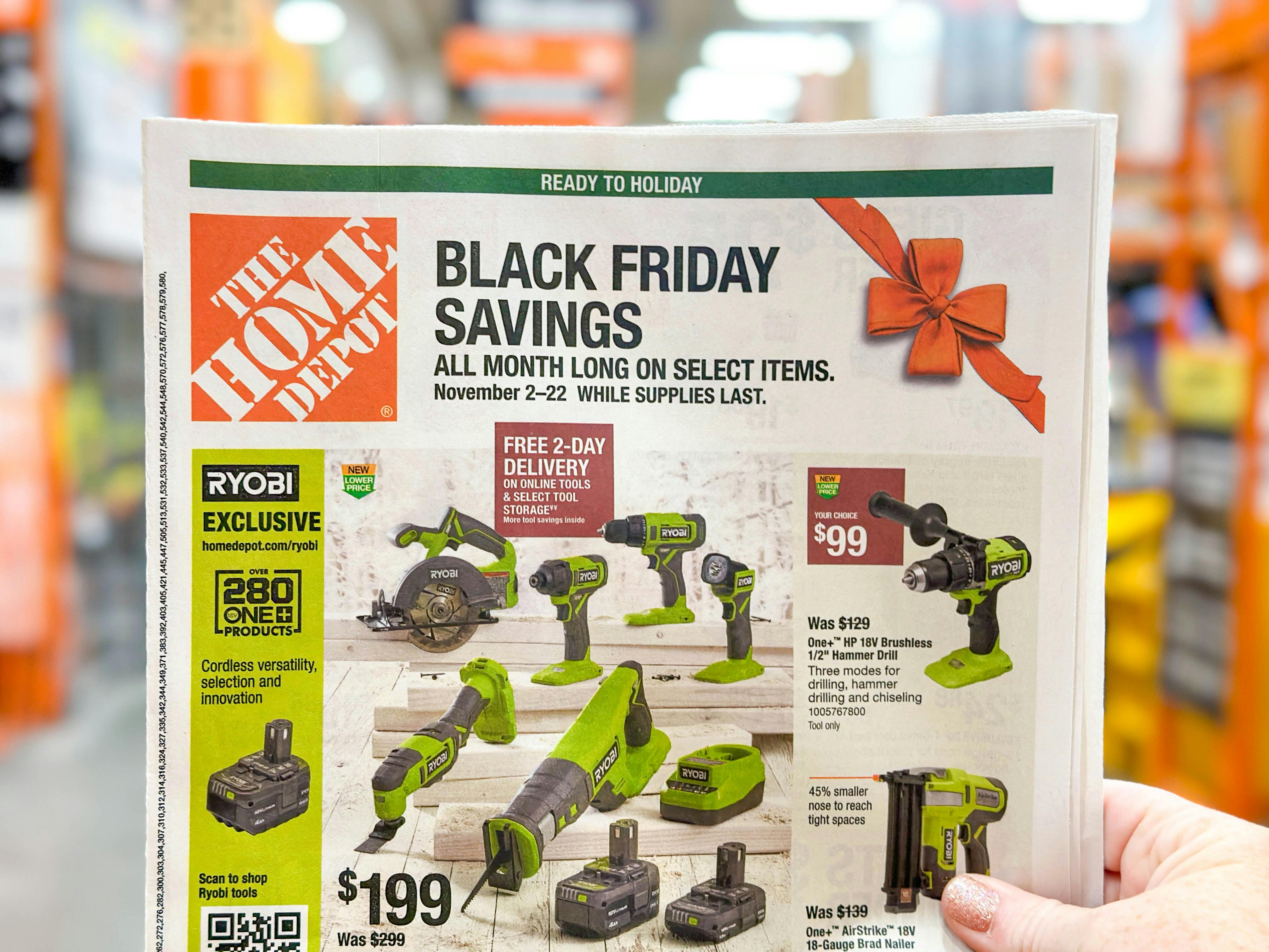 Home Depot Black Friday 2020 Tool Deals