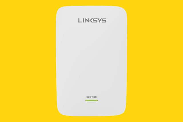 Linksys Max-Stream+ Wi-Fi Extender, $16 at Tanga Shipped (Reg. $99) card image