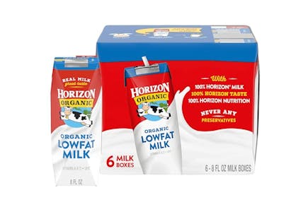 Horizon Organic Milk 6-Pack