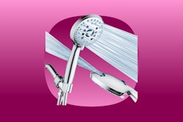 Handheld Shower Head With 8 Modes, Only $25.20 on Amazon card image