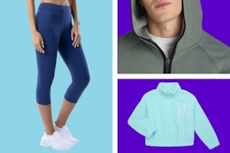 Walmart Deals for the Whole Family: Athletic Works Clothing, Starting at $5 card image