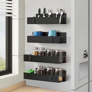 Magnetic Spice Rack Organizer 4-Pack