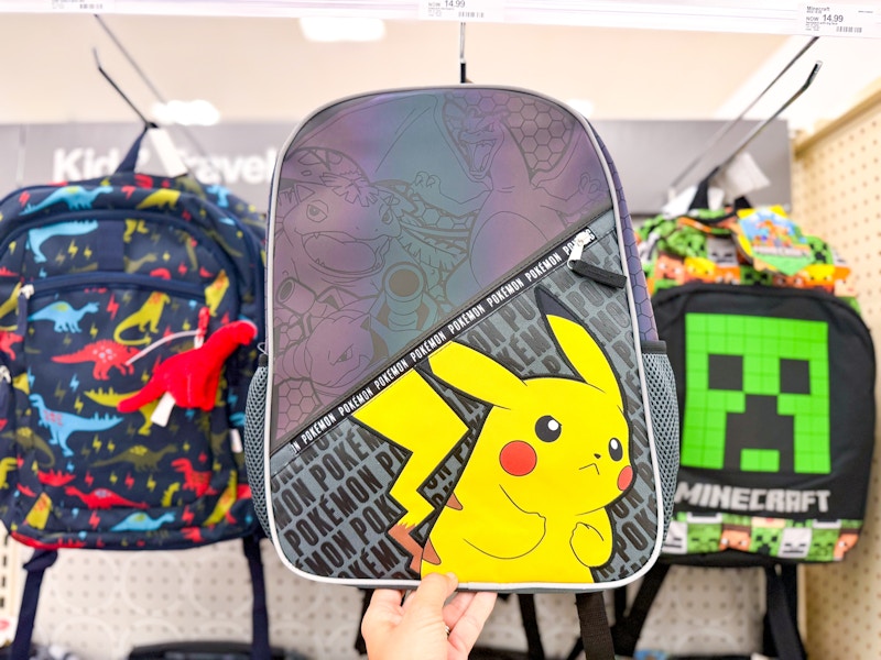 target character kids backpacks