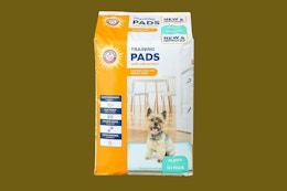 Arm & Hammer 50-Count Puppy Training Pads, as Low as $12.41 on Amazon card image