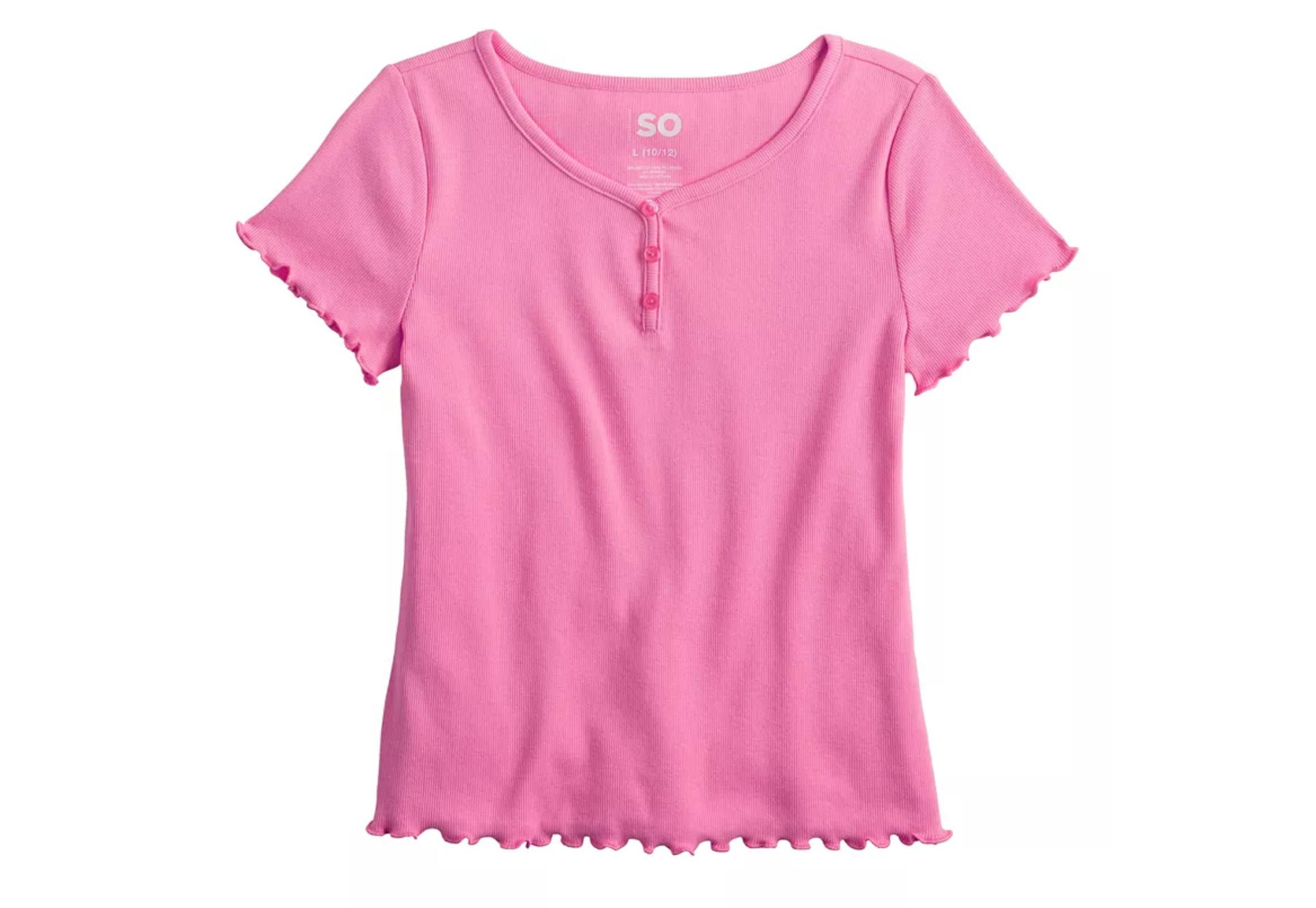 SO Kids' Henley Tee