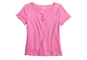 SO Kids' Henley Tee
