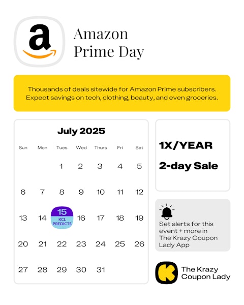 Amazon Prime Day 2025 Dates