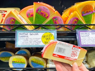 trader joes dutch gouda cheese wedge and price