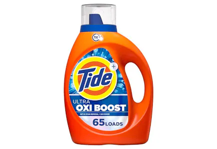 4 Tide Laundry Detergents