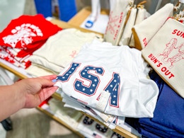 Americana Matching Family Graphic Tees, $5 or Less at Target card image