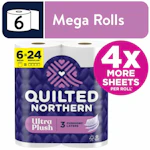 Quilted Northern Toilet Paper 6-Pack