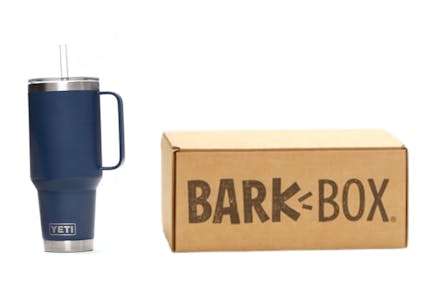 BarkBox 6-Month Subscription + Free Yeti Straw Rambler