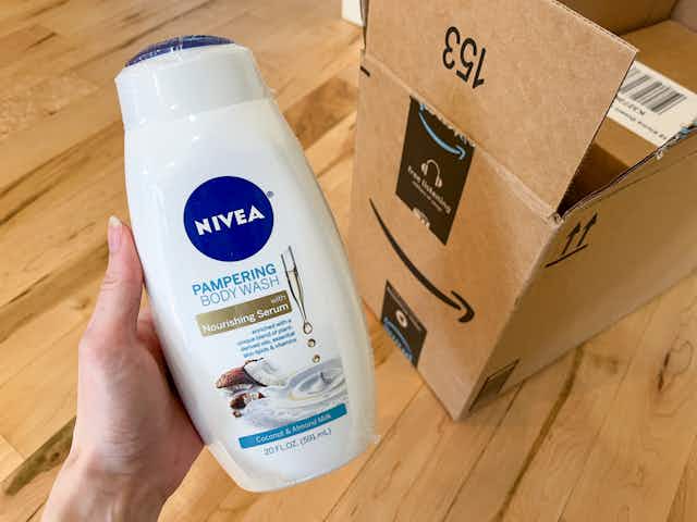 Nivea Body Wash and Body Lotion: Prices Start at $2.86 Each on Amazon  card image